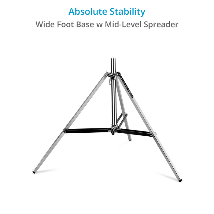Proaim Ninja 5/8” Double Riser Baby Stand For Lights & Studio Photogra