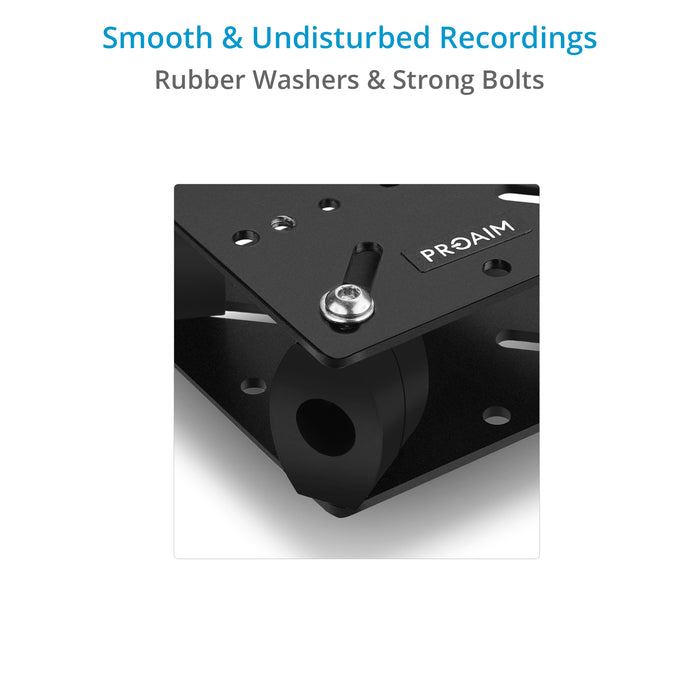 Proaim PTZ 10 Mount For PTZ Cameras Vibration Isolator VESA Mounti Proaim ptz 10 mount for ptz cameras vibration isolator vesa mounti