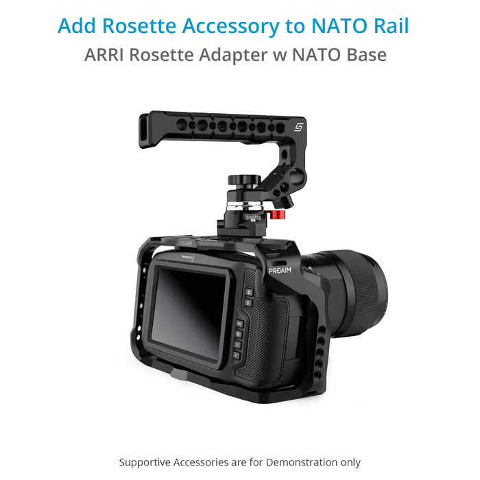 Proaim SnapRig ARRI Rosette Adapter w NATO Mount RT233