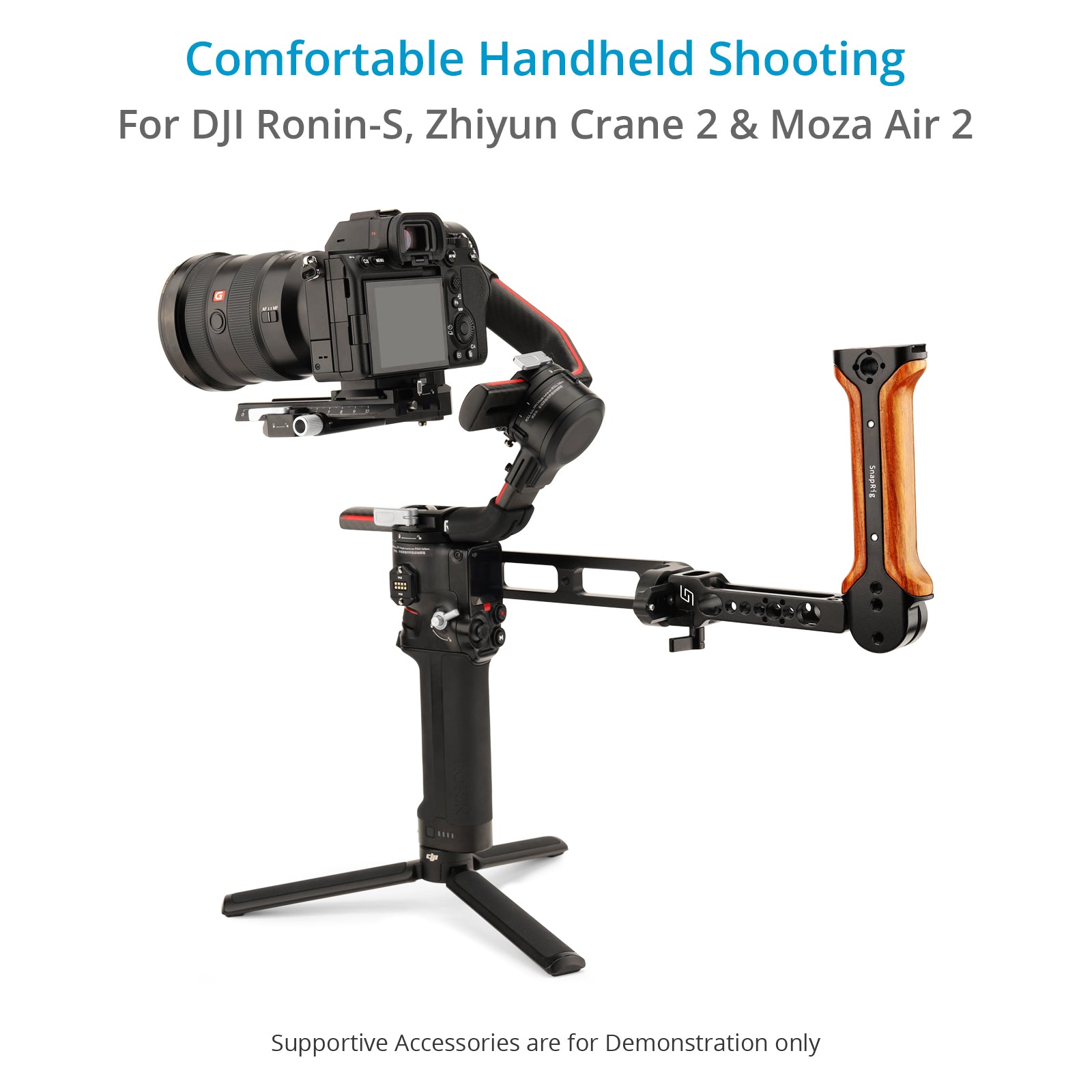Proaim Snaprig Handgrip for DJI Ronin S, Zhiyun Crane 2, Moza Air 2 |