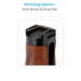 Proaim Snaprig Wood Mini Side Handle (ARRI-Style Mount) WSH-03