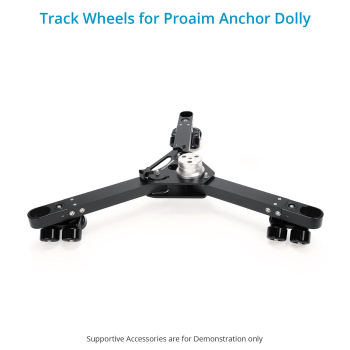 Proaim Track Wheel Set for Proaim Anchor Dolly 