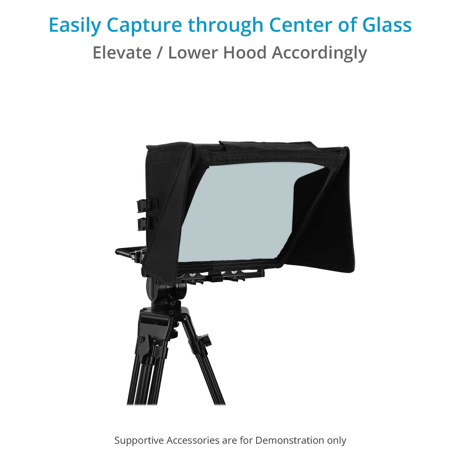 Proaim Ultra Modular Teleprompter Fits 12” LCD Monitors / Tabs