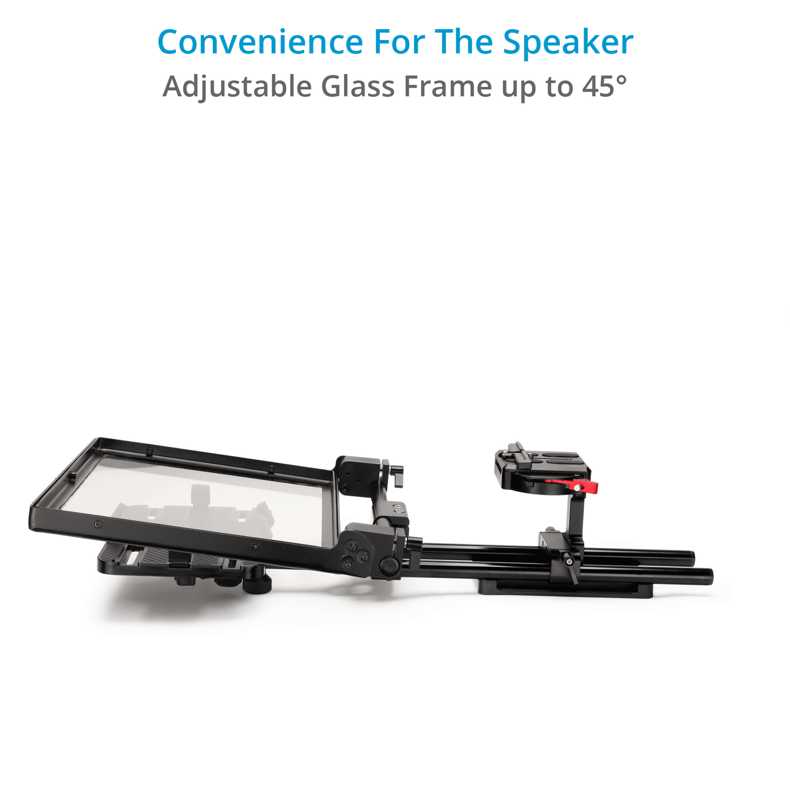 Proaim Universal Ultra Large iPad Teleprompter Kit for DSLR Video Came