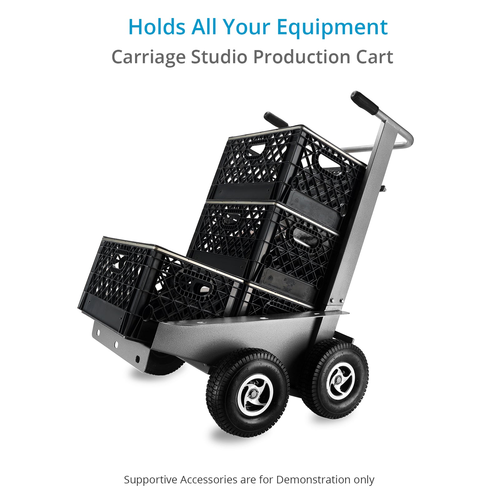 Production Cart Label Proaim Vanguard Carriage Studio Production | Proaim USA