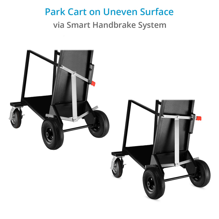 Proaim Vanguard Cart for Holding C-stand | Payload:  362kg / 800lb.