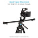 Proaim Zeal Slider for DSLR Video Camera | 2ft 3ft 4ft