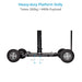 PROAIM Skateboard Plus For Doorway Dolly | 22.5"–27" Track Width, 680kg Payload, 32-Wheel Smooth Movement | For Straight & Curved Camera Tracks